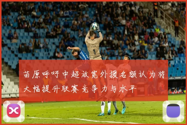 苗原呼吁中超放宽外援名额认为将大幅提升联赛竞争力与水平