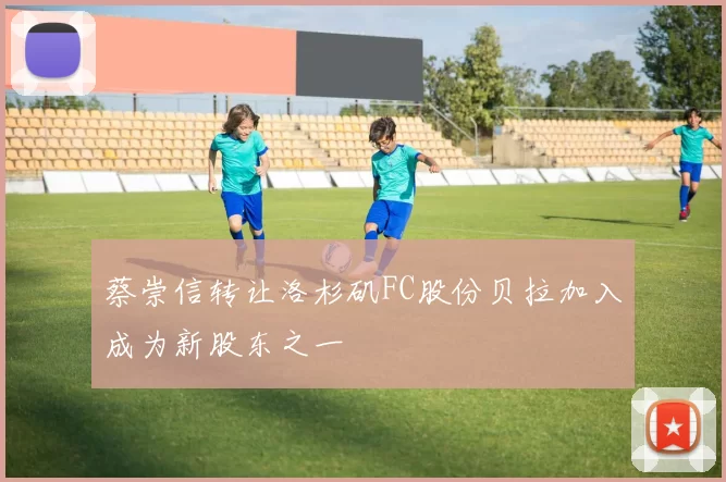 蔡崇信转让洛杉矶FC股份贝拉加入成为新股东之一