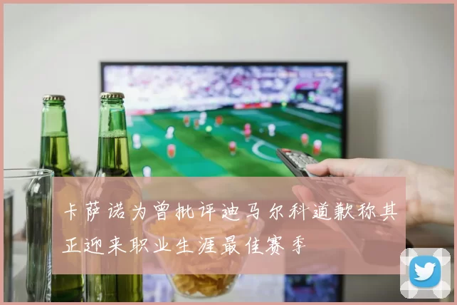 卡萨诺为曾批评迪马尔科道歉称其正迎来职业生涯最佳赛季
